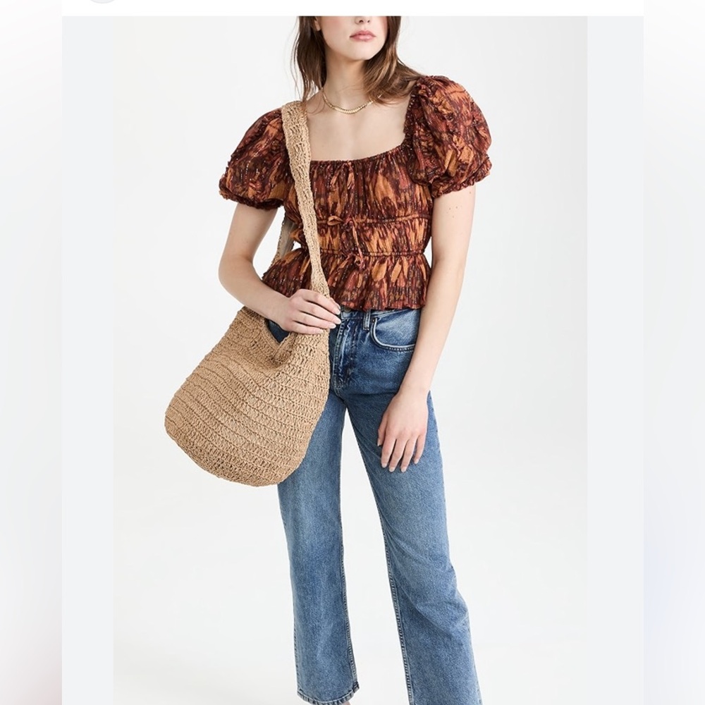 Hat Attack Slouchy Straw Beach Bag